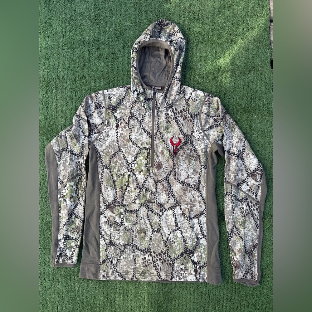 Badlands Unconditional Variant Merino Hoodie Camouflage Jacket size Medium